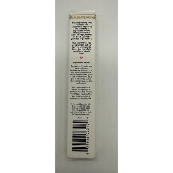 Too Faced~Lip Injection Extreme Lip Shaper Plumping Lip Liner-Voted Most Popular - Picture 3 of 3